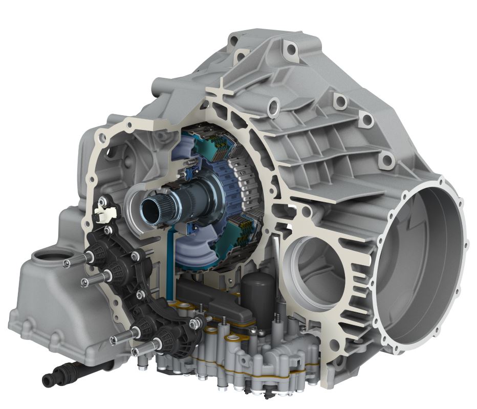 3D visualization of a technical transmission system