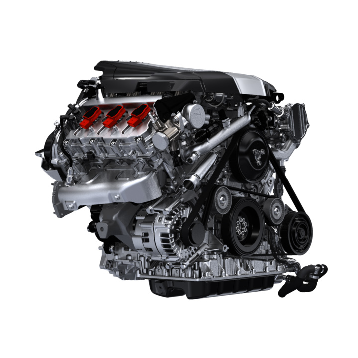 3D visualization of a powertrain system